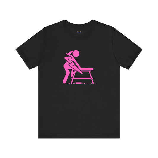 Woman with Saw Tee
