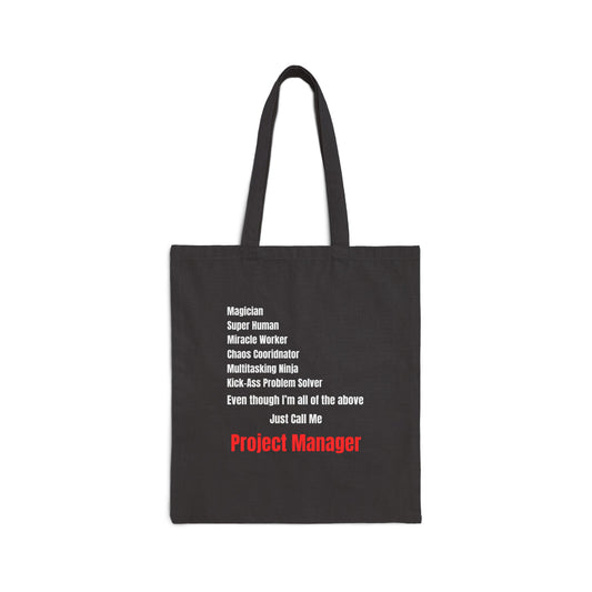 Project Manager Tote Bag