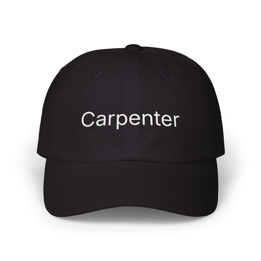 Carpenter Embroidered Dad Cap