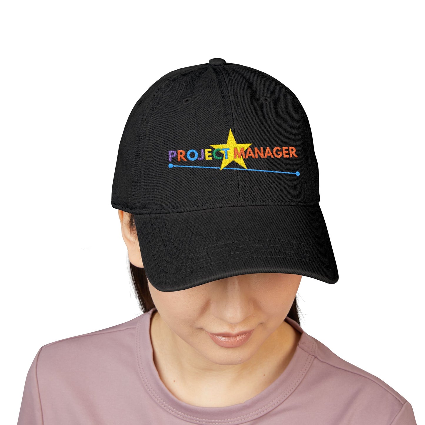 Project Manager Star Denim Hat