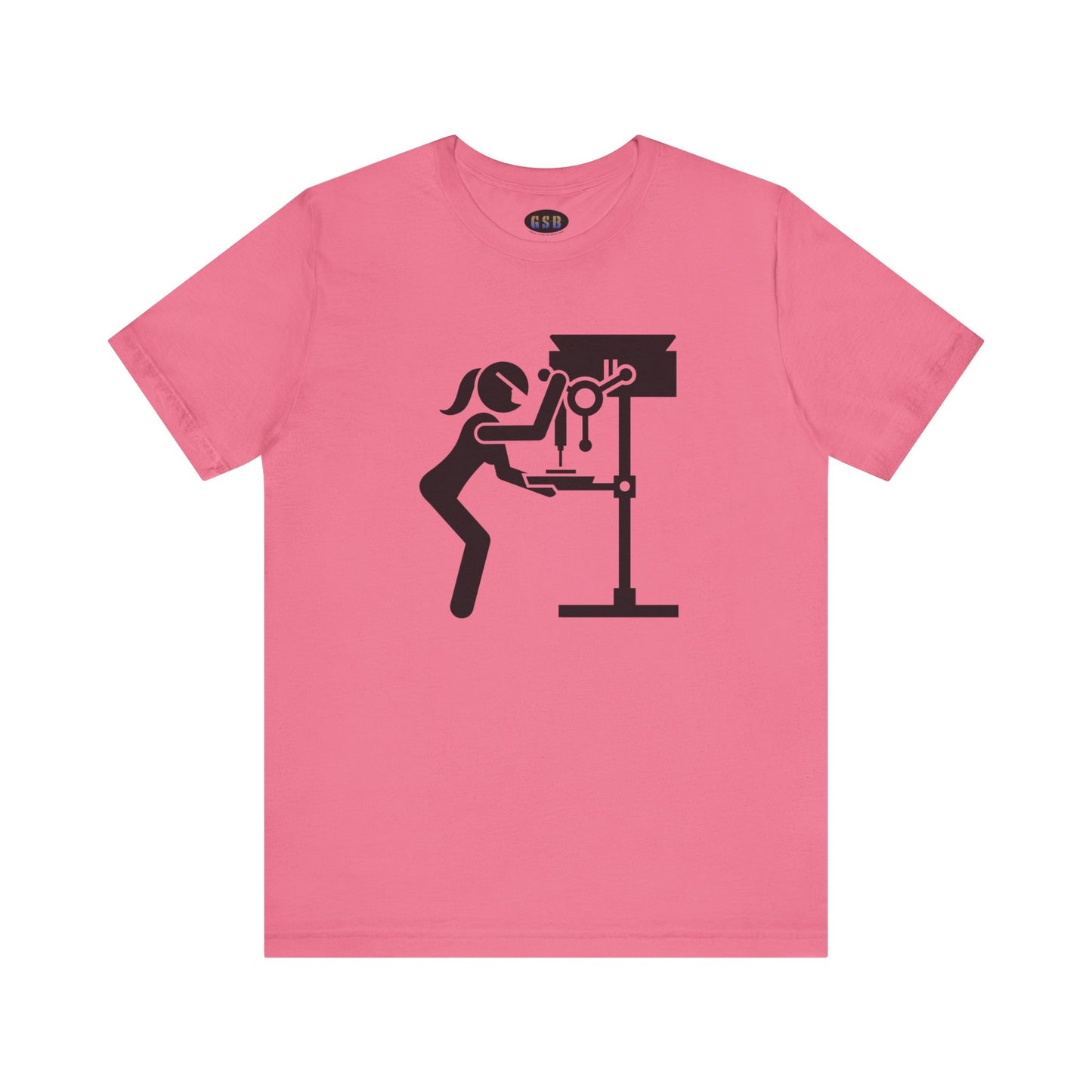 Woman on Drill Press