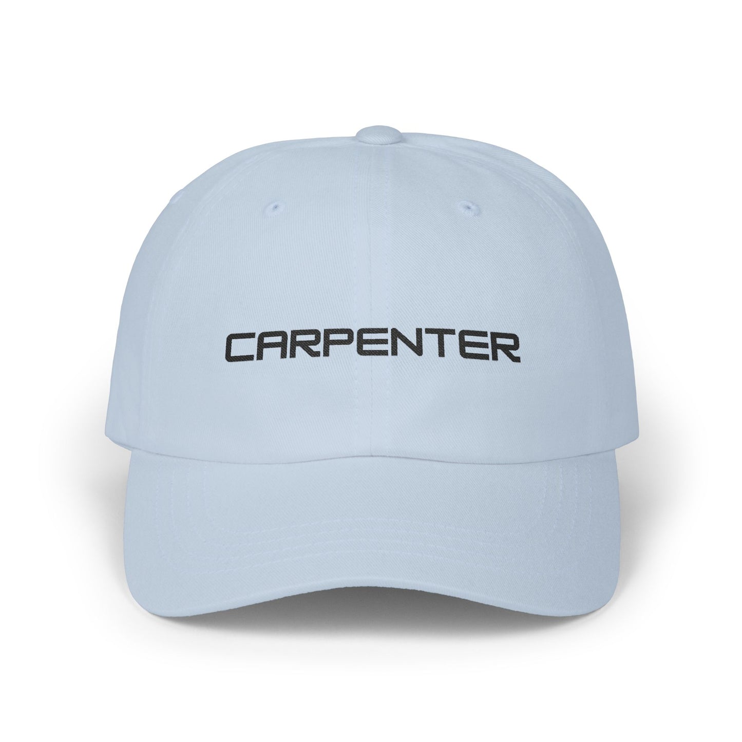 Carpenter Dad Cap - Embroidered Black Lettering