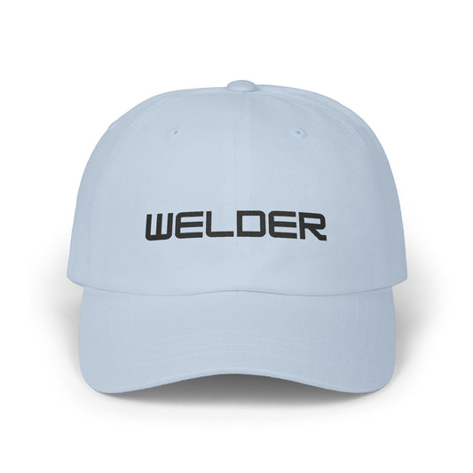 Welder Dad Cap - Black Embroidered Lettering