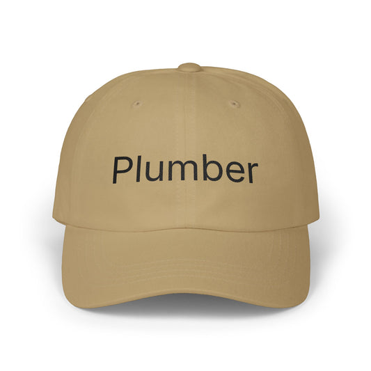 Plumber Embroidered Dad Cap