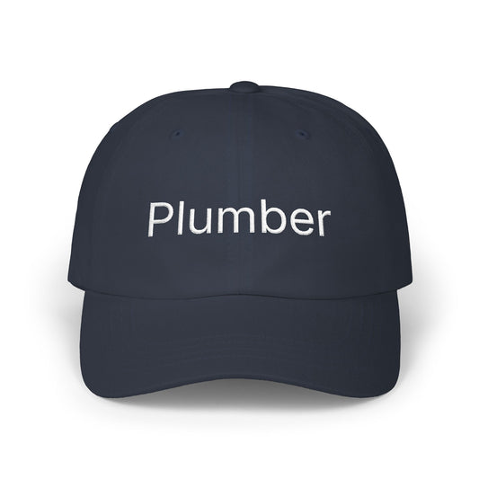 Plumber Embroidered Dad Cap