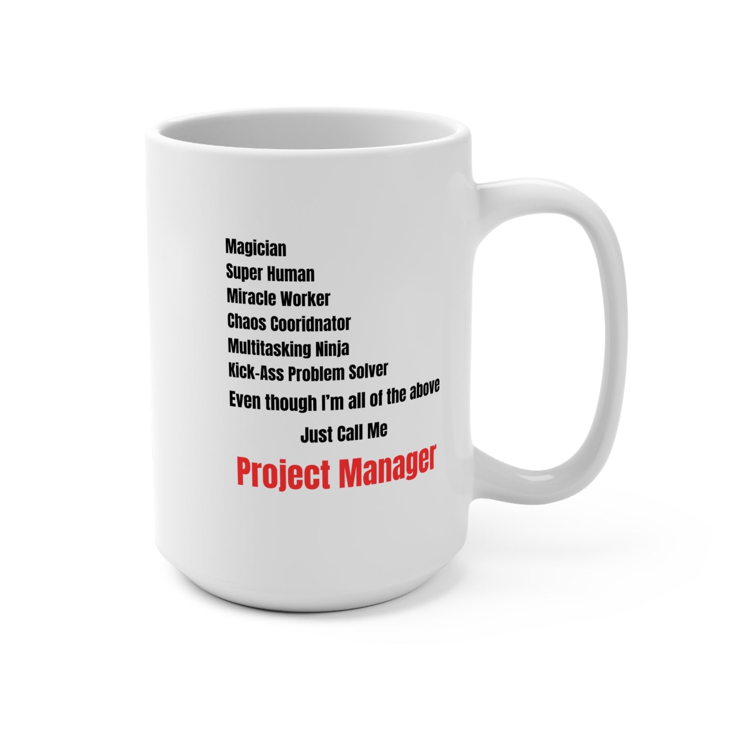 Project Manager Mug