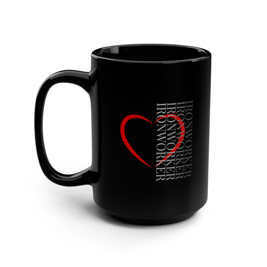 Ironworker Heart Mug