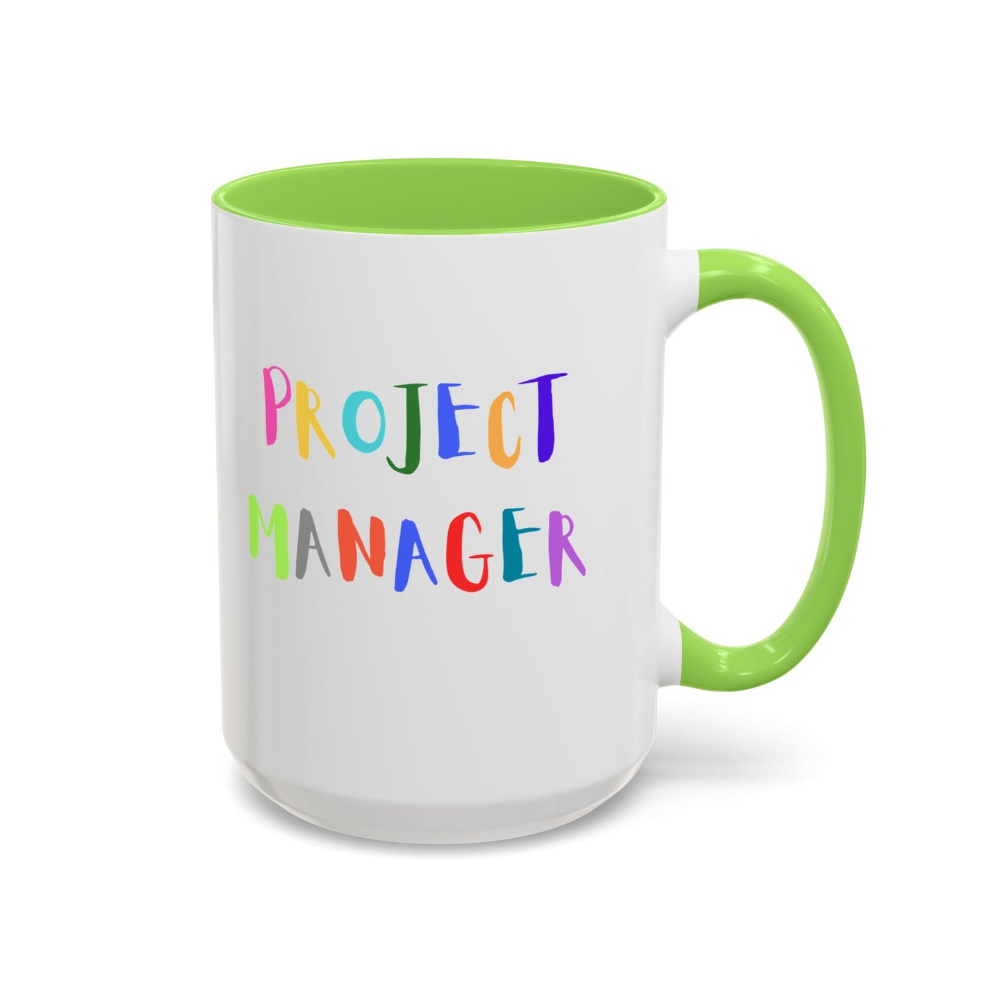 Project Manager Colorful Mug 15oz