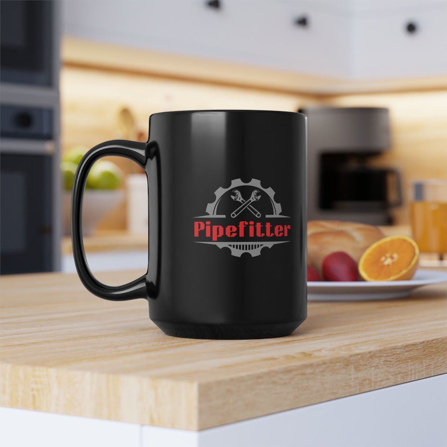 Pipefitter Red Letter Coffee Mug