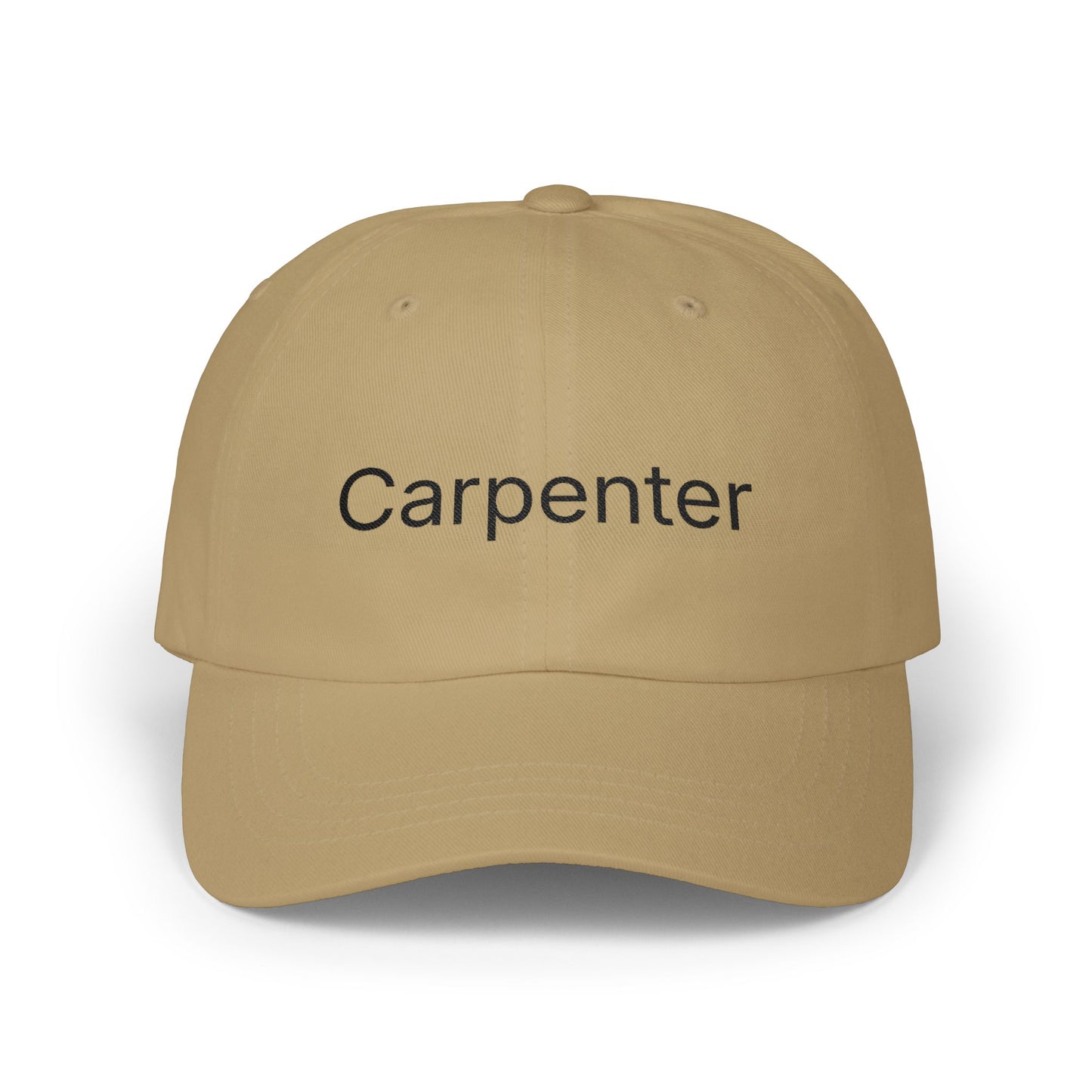 Carpenter Embroidered Dad Cap