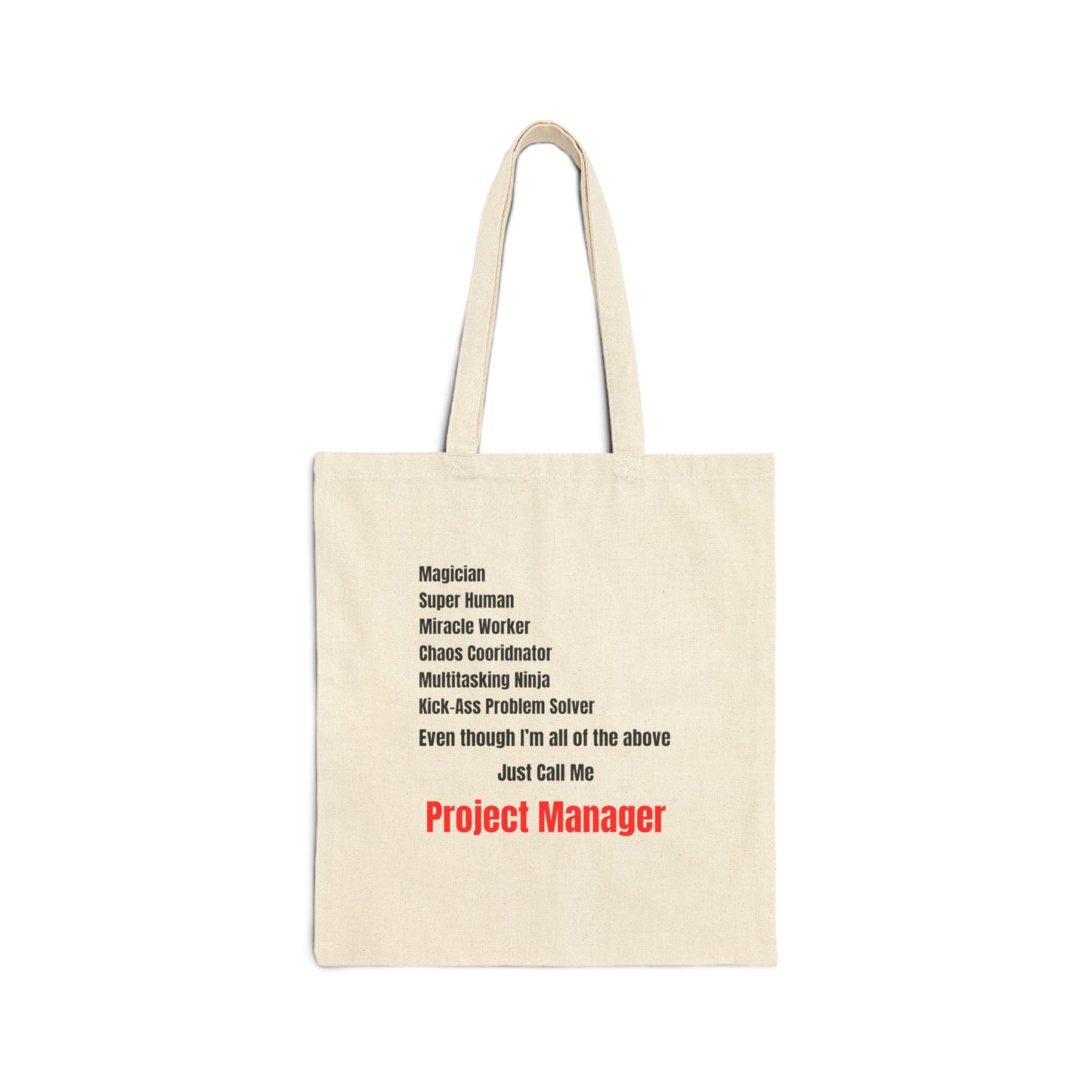 Project Manager Tote Bag