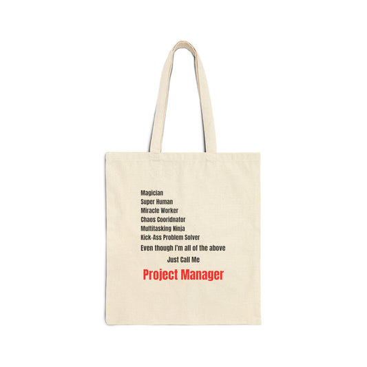 Project Manager Tote Bag