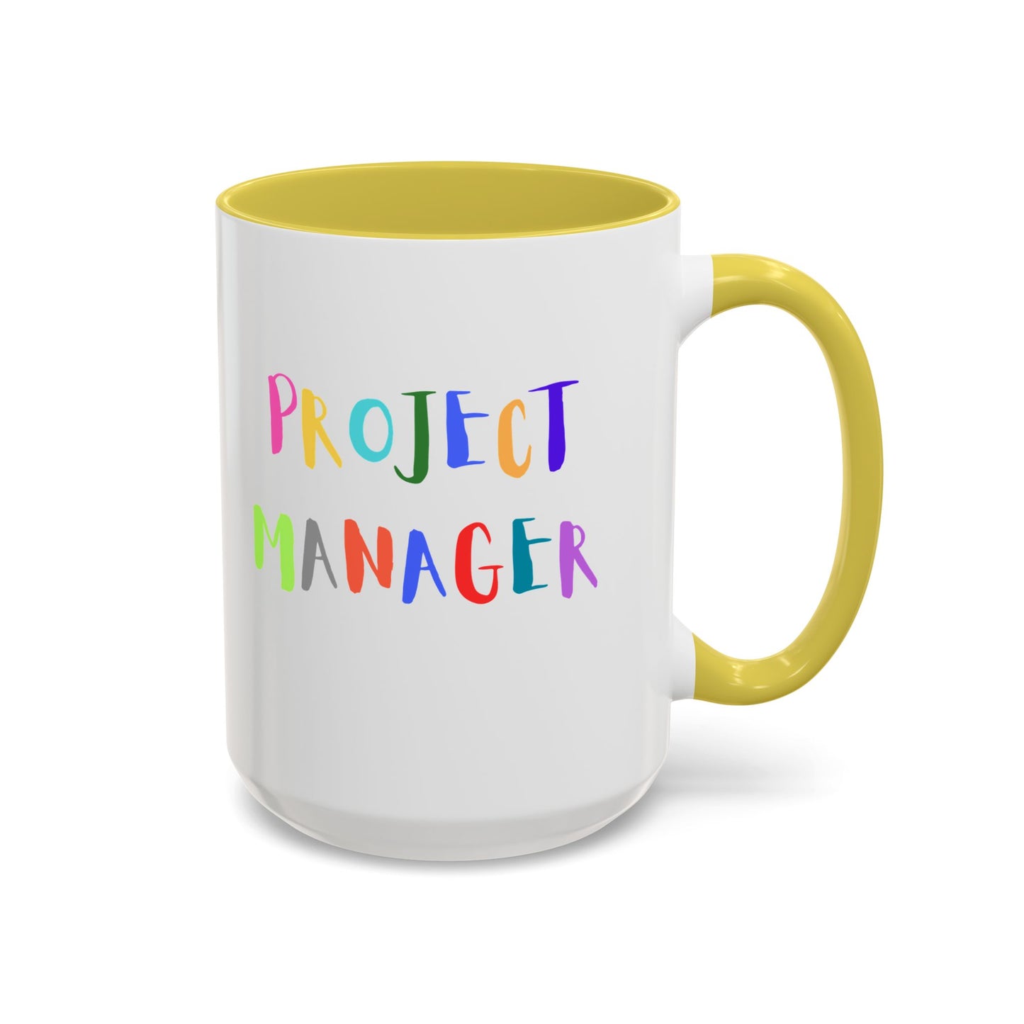 Project Manager Colorful Mug 15oz