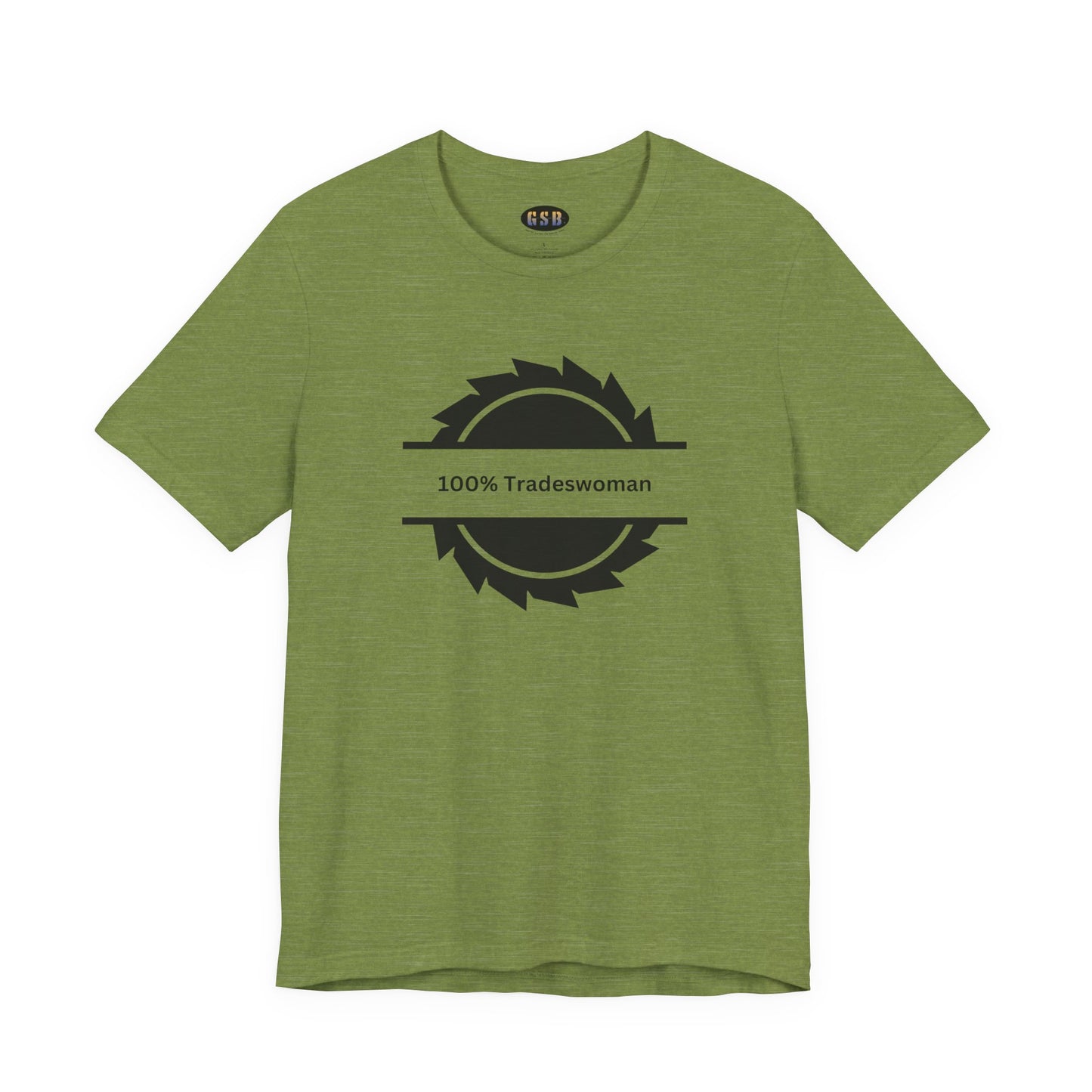 100% Tradeswoman Tee — Women's Trades Tool Circle Shirt
