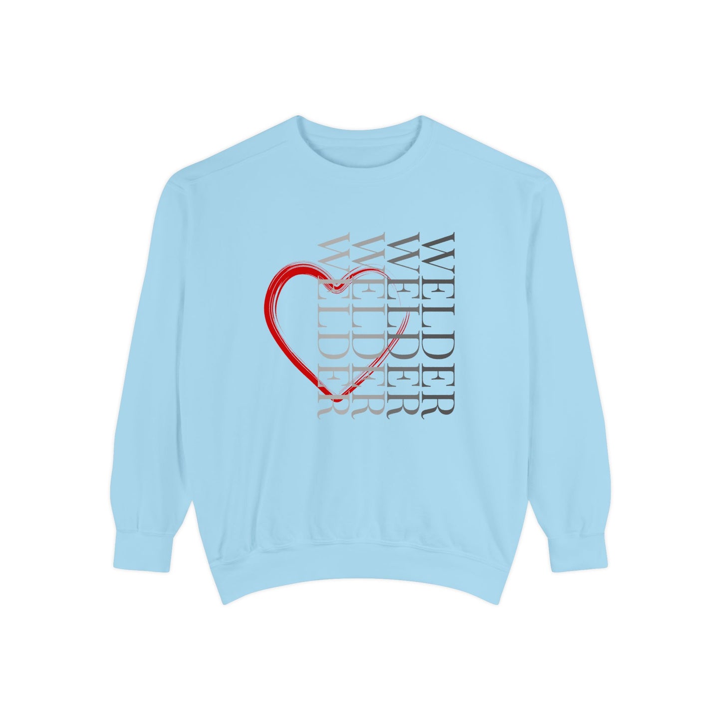 Vertical Welder Heart Sweatshirt