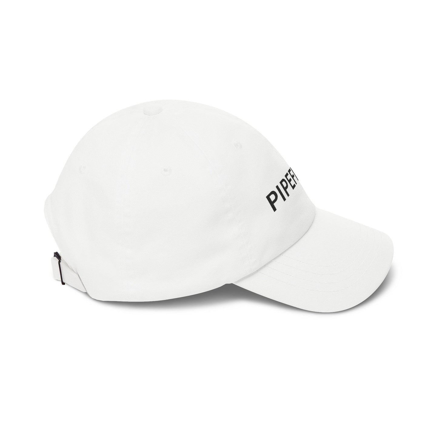 Pipefitter Dad Cap – Embroidered Black Thread