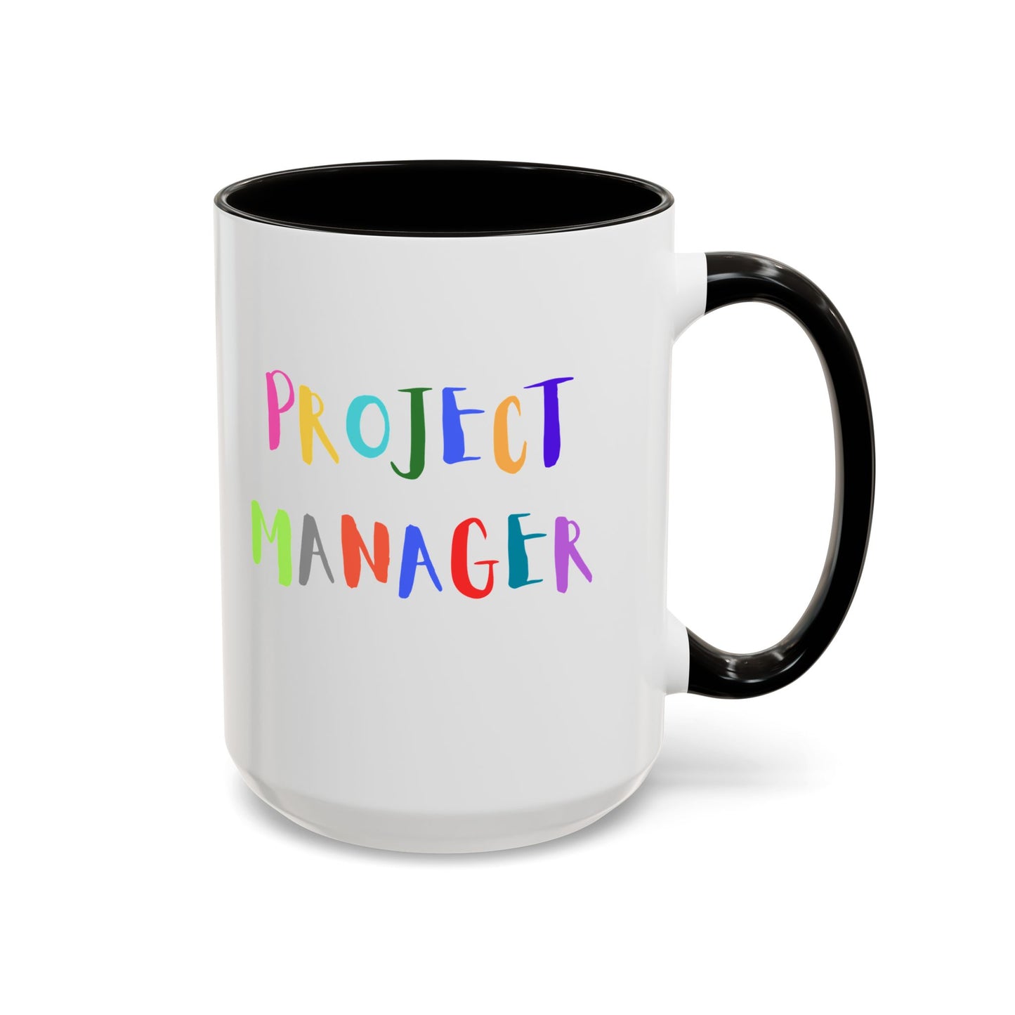 Project Manager Colorful Mug 15oz