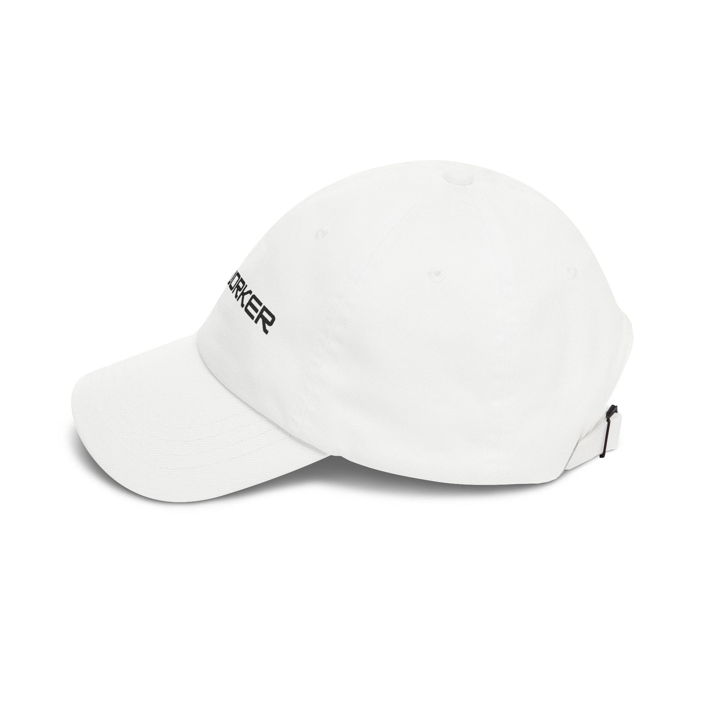 Ironworker Dad Cap – Embroidered Black Thread