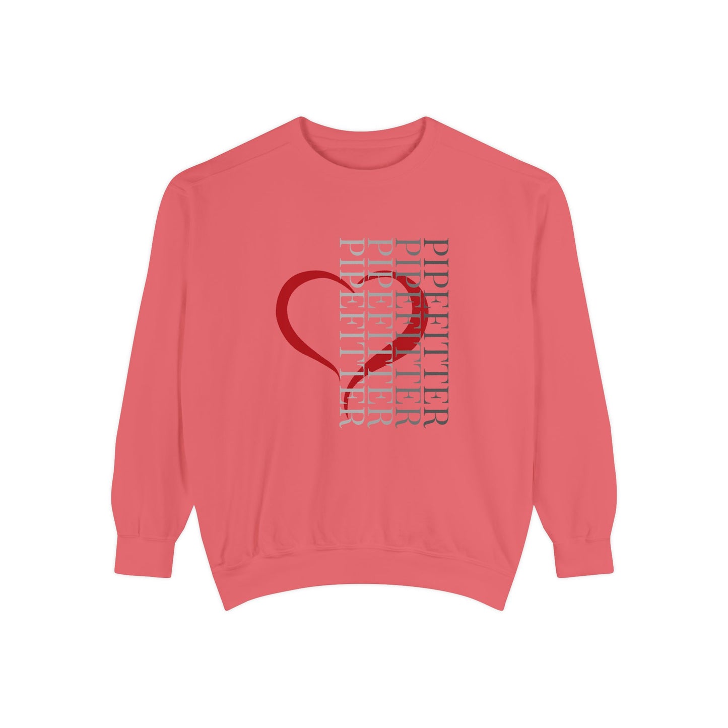 Vertical Pipefitters Heart Sweatshirt