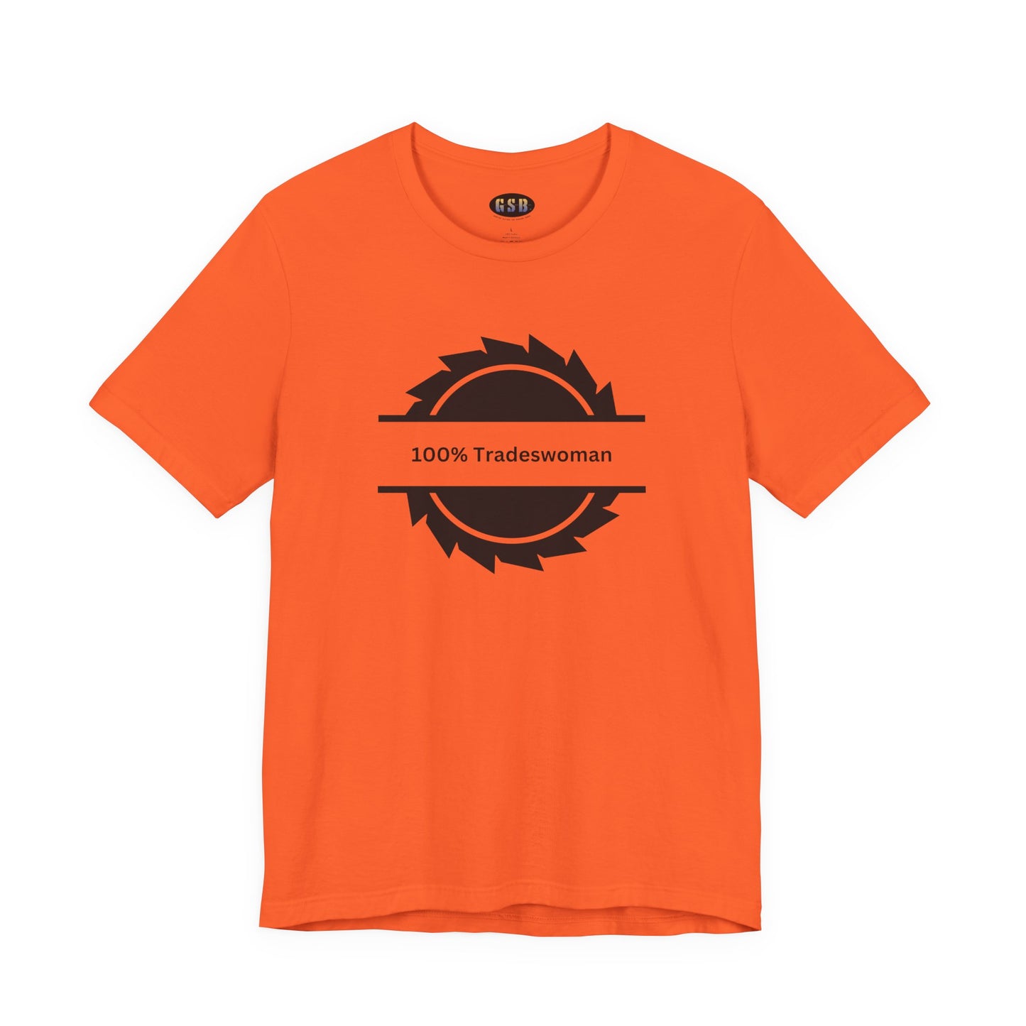 100% Tradeswoman Tee — Women's Trades Tool Circle Shirt
