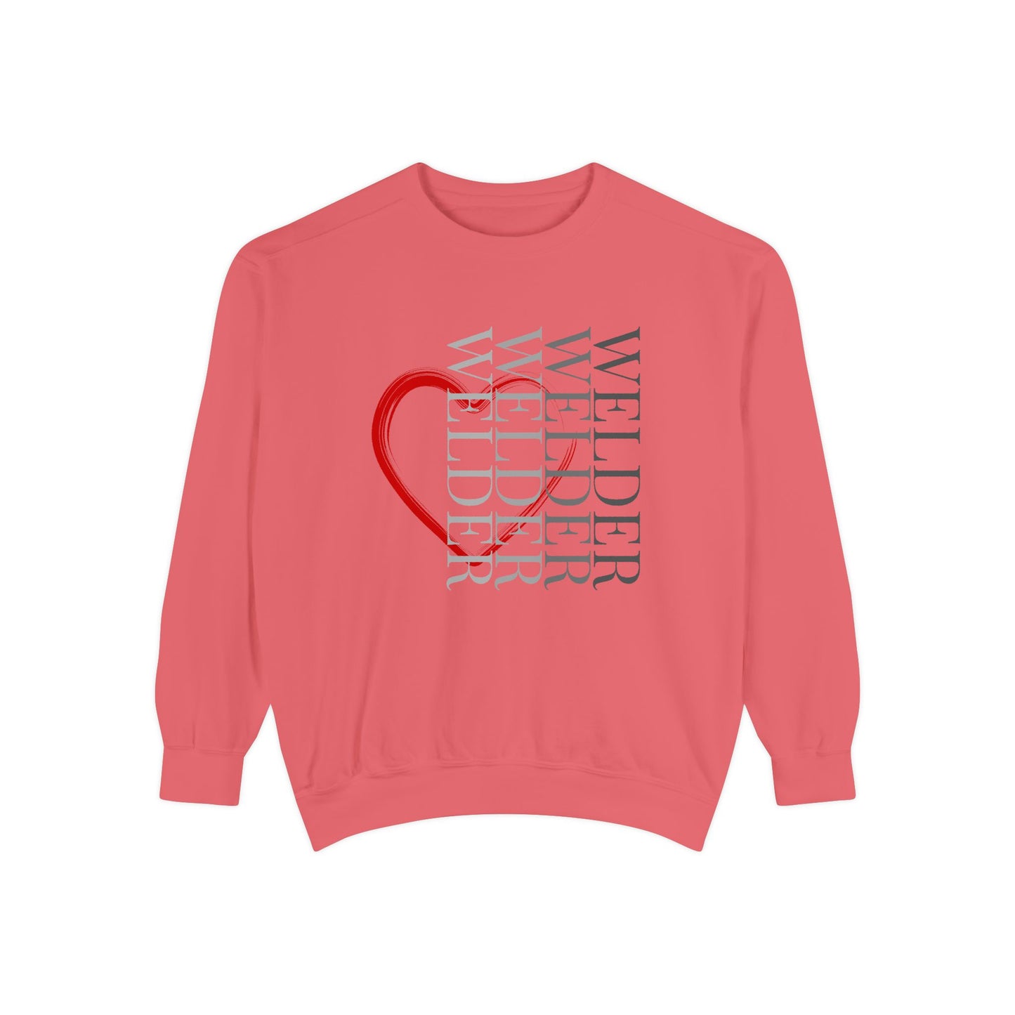 Vertical Welder Heart Sweatshirt