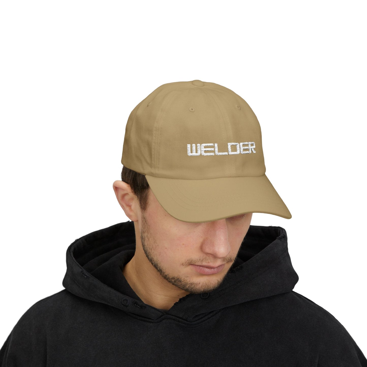 Welder Dad Cap - Embroidered White Lettering