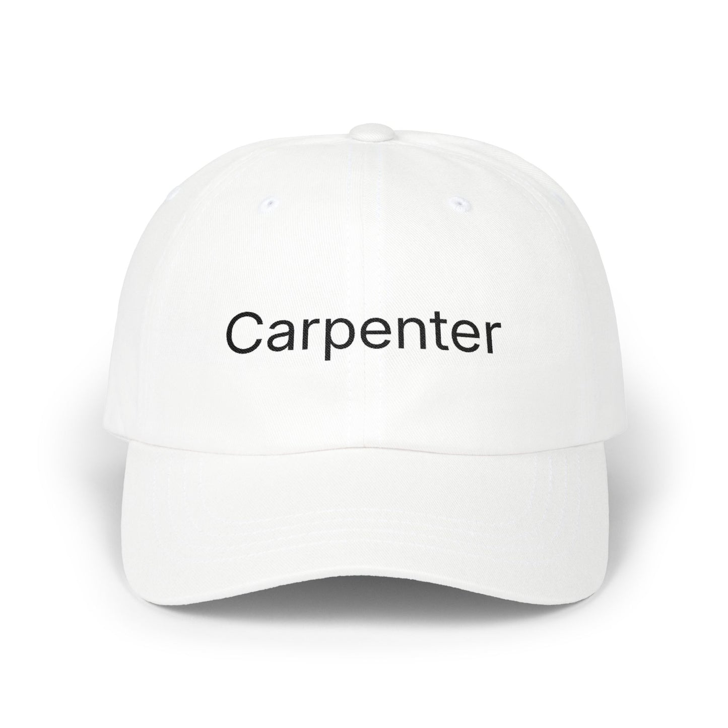 Carpenter Embroidered Dad Cap