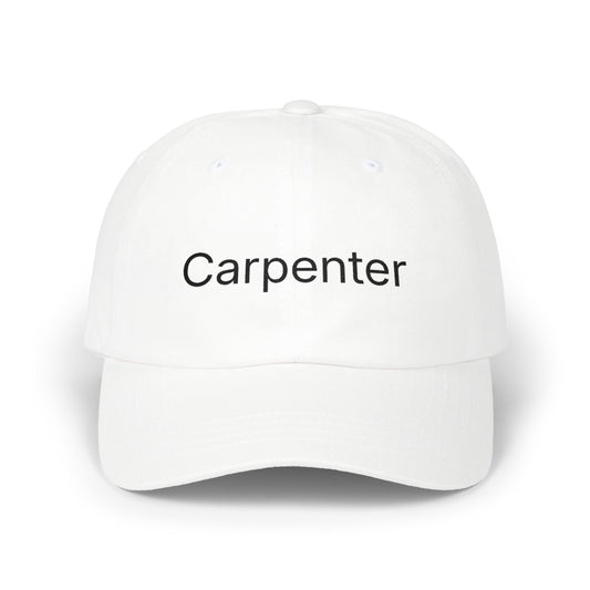 Carpenter Embroidered Dad Cap