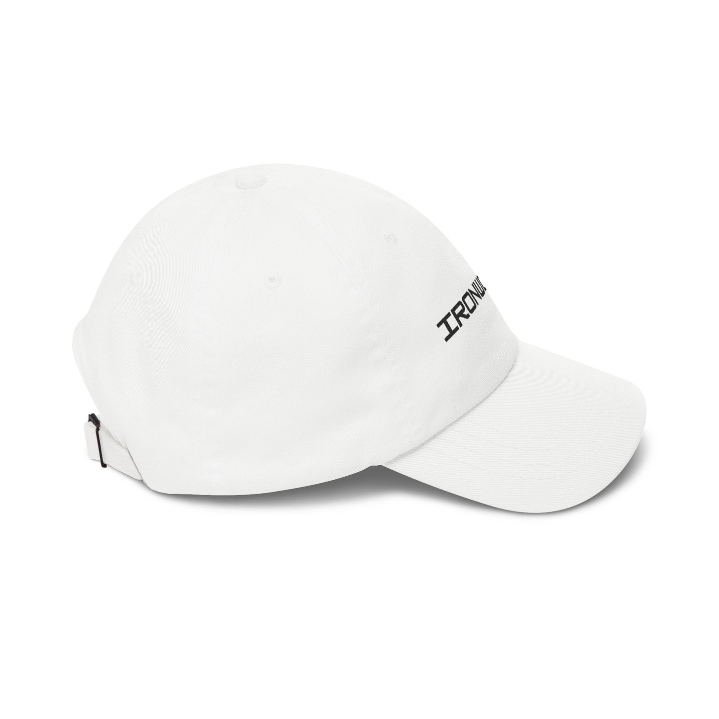 Ironworker Dad Cap – Embroidered Black Thread