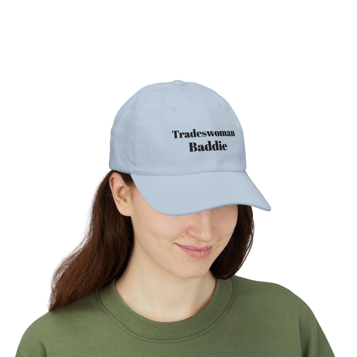 Tradeswoman Baddie - Embroidered Stylish Dad Cap