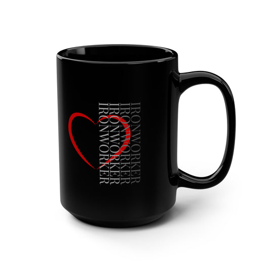 Ironworker Heart Mug