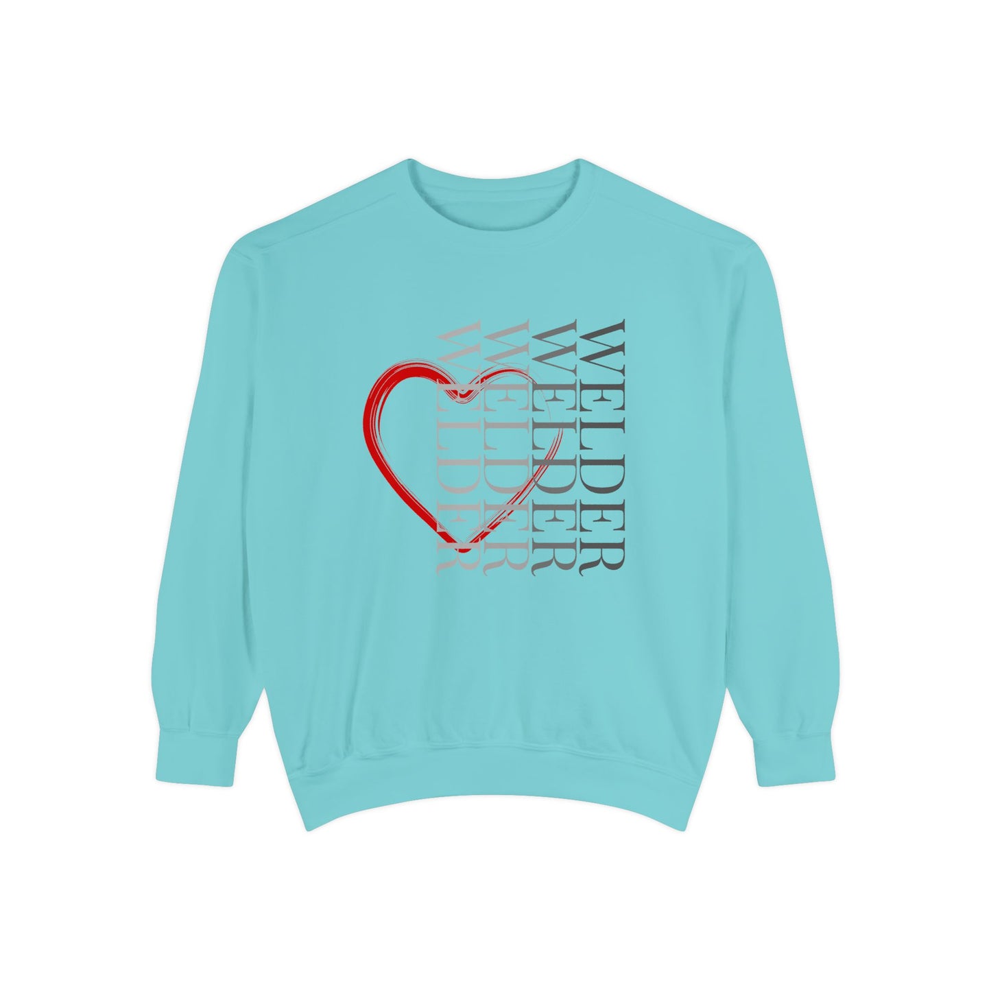 Vertical Welder Heart Sweatshirt