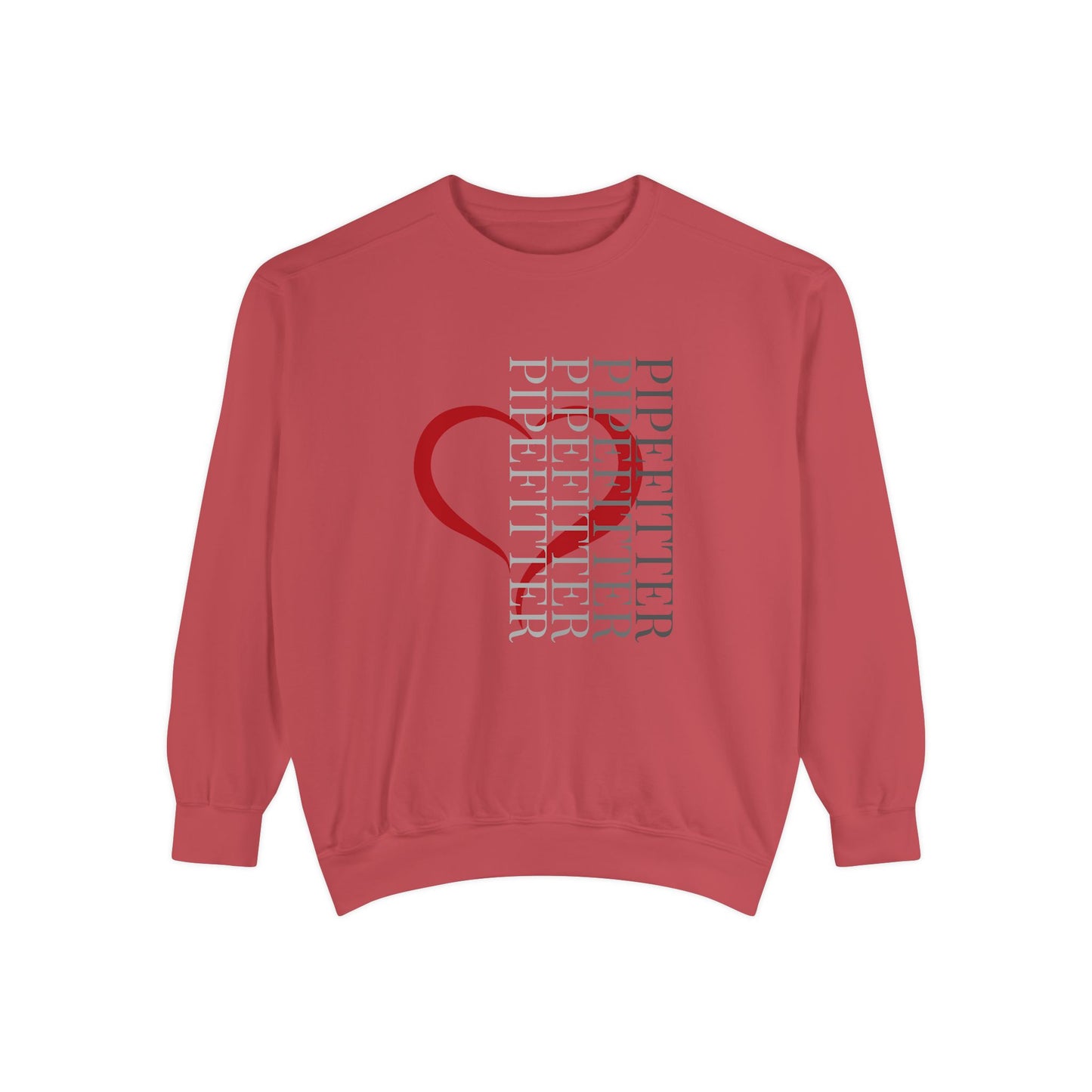Vertical Pipefitters Heart Sweatshirt