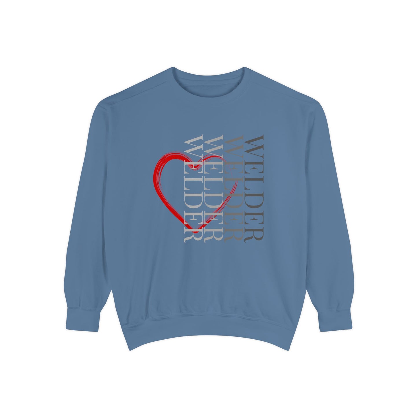 Vertical Welder Heart Sweatshirt