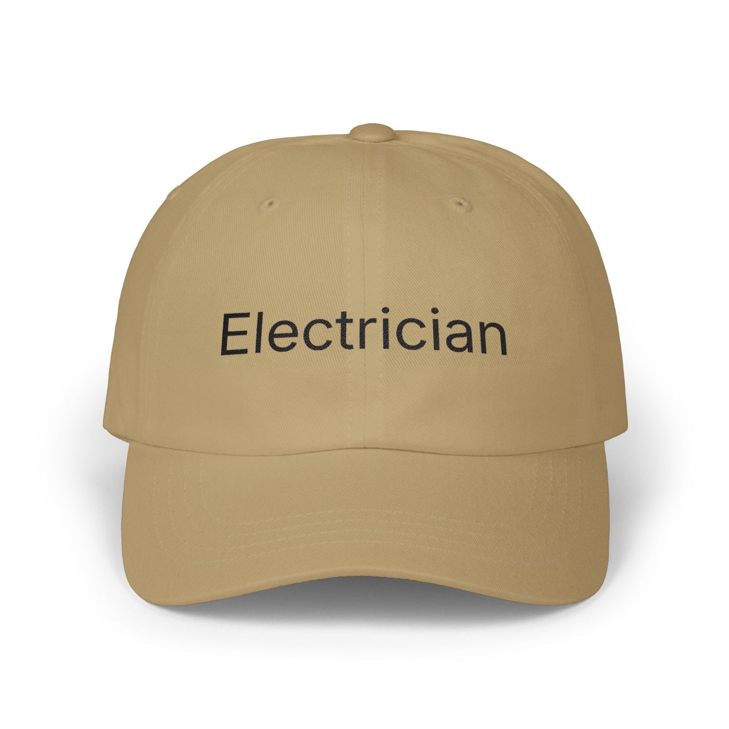 Electrician Embroidered Dad Cap