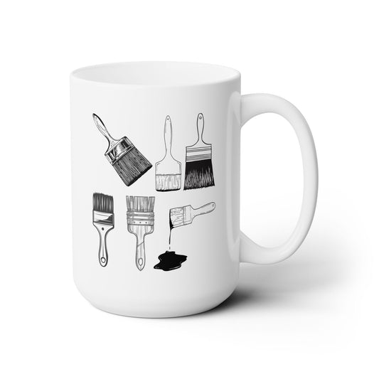 Paint Brush Mug 150z