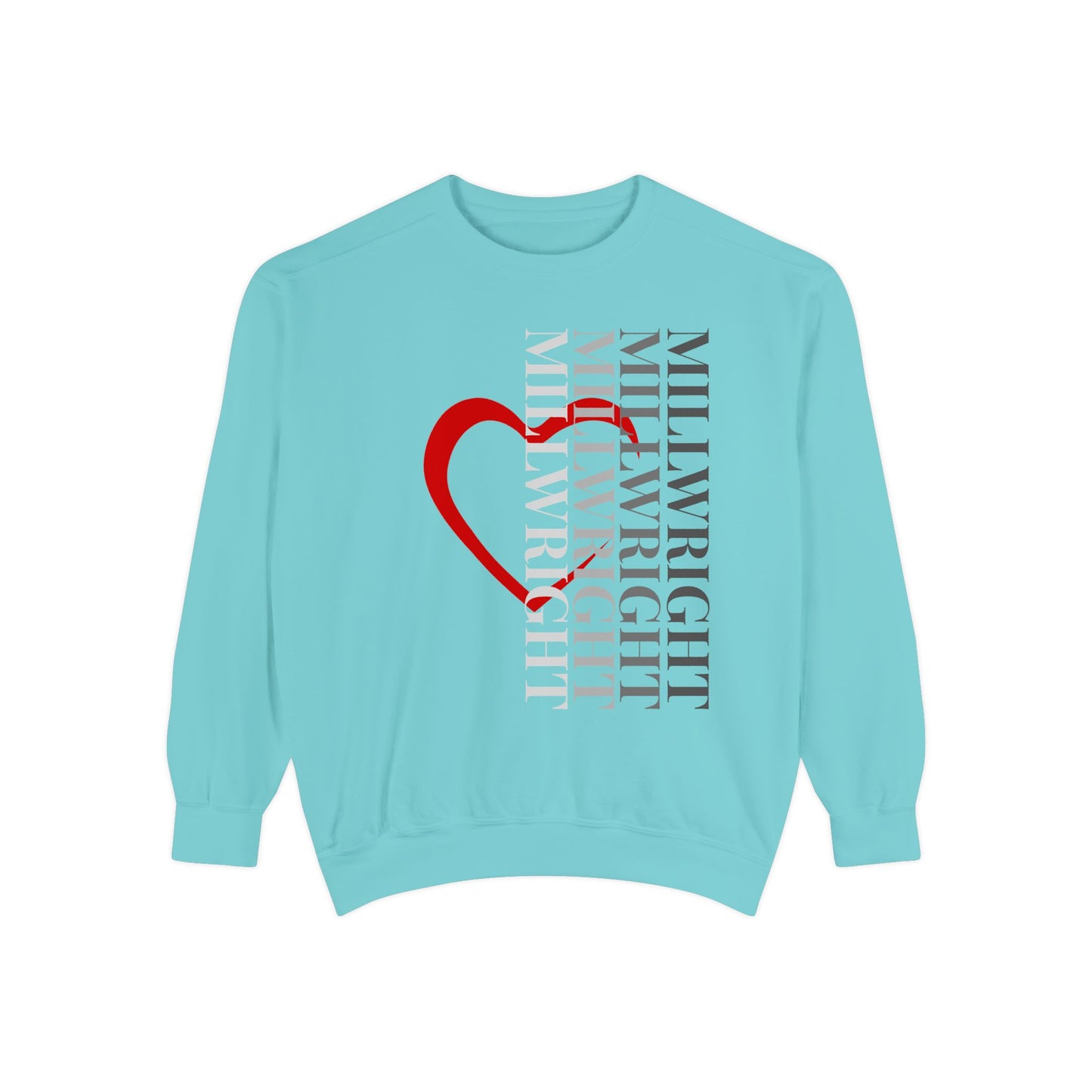 Vertical Millwrights Heart Sweatshirt