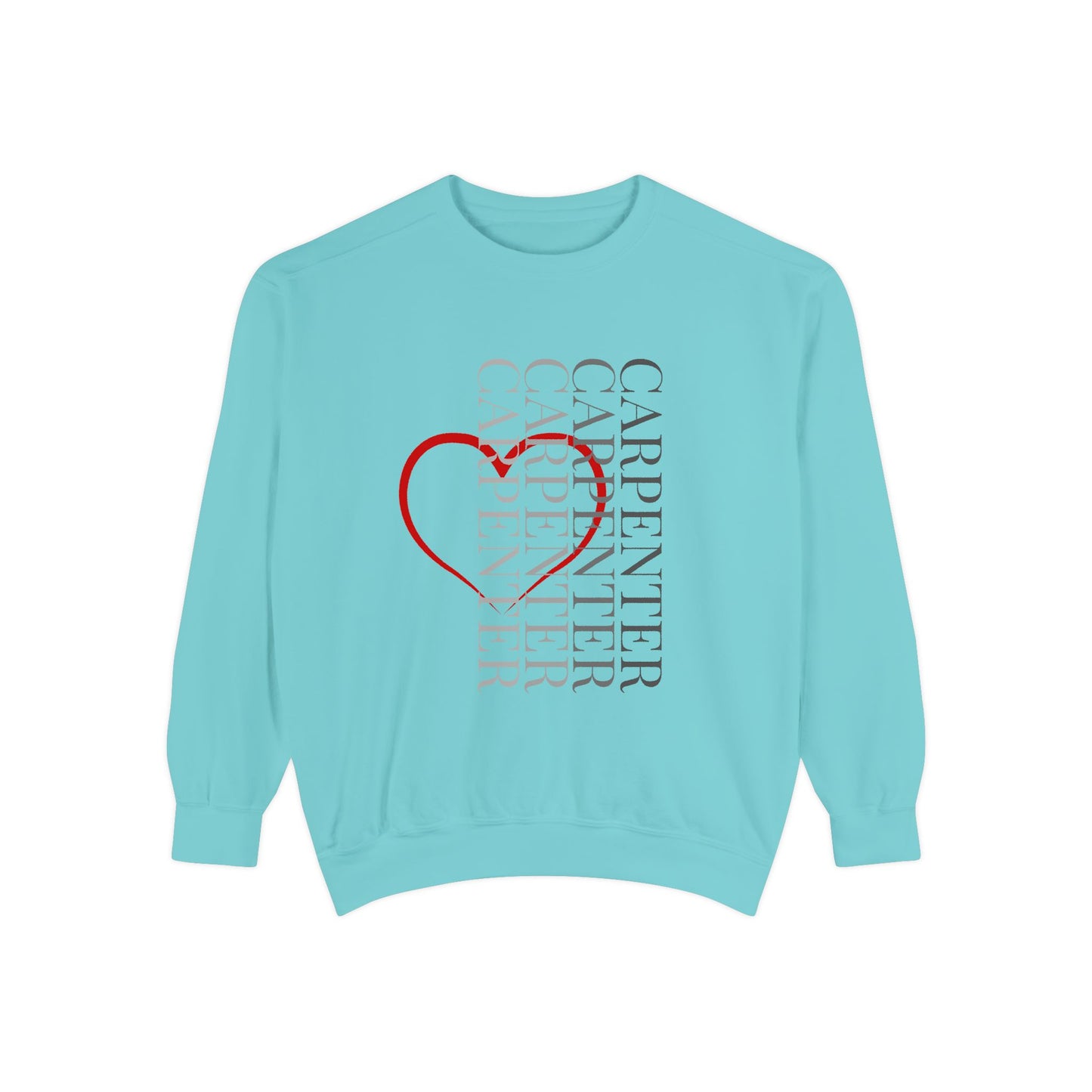 Vertical Carpenter Heart Sweatshirt