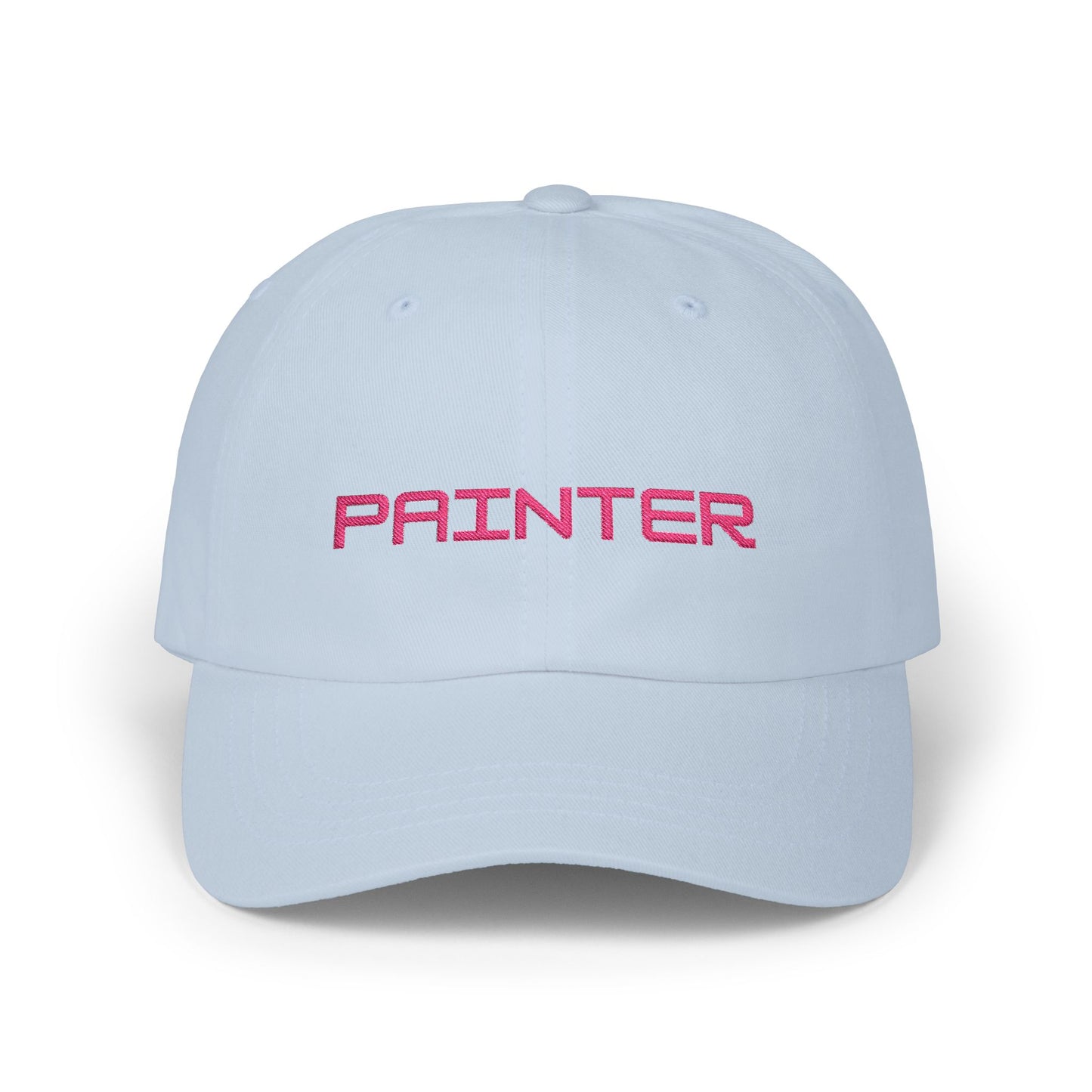 Painter Dad Cap Pink Embroidered Letters