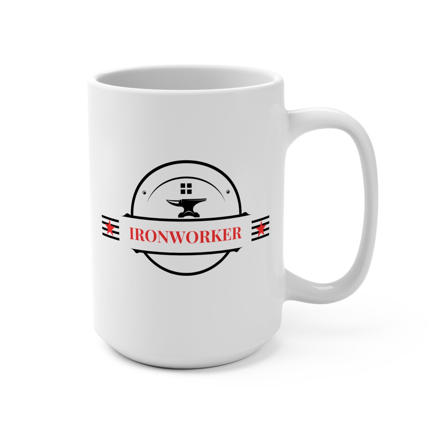Ironworker Mug w/ Anvil