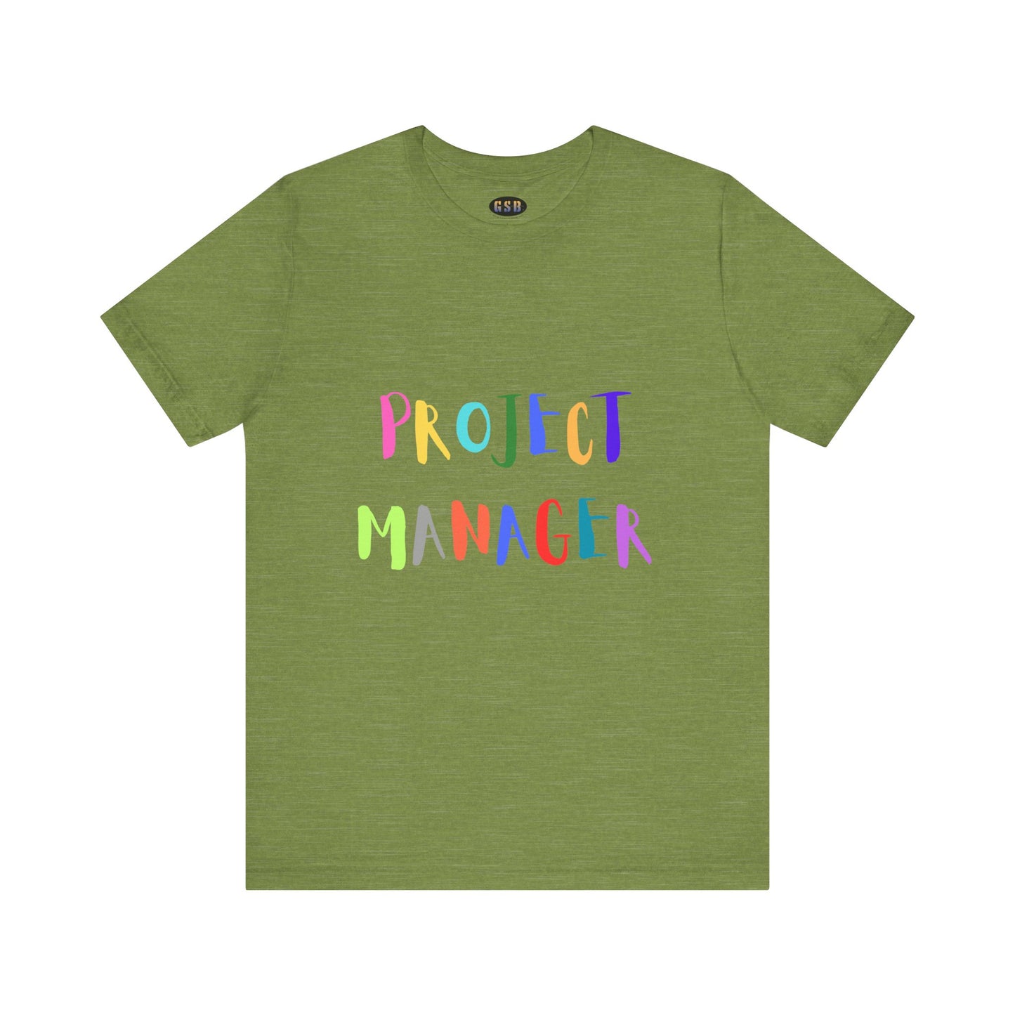 Project Manager Colorful T-shirt