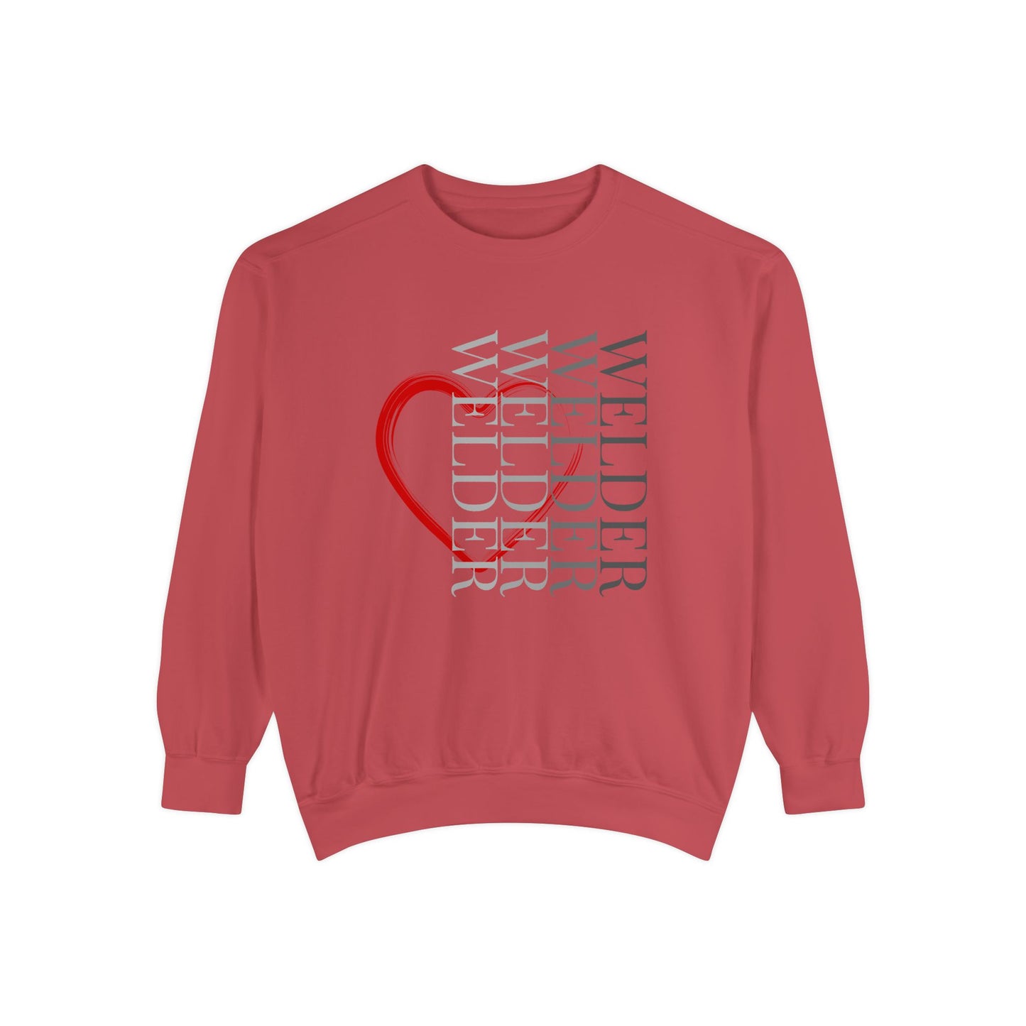 Vertical Welder Heart Sweatshirt