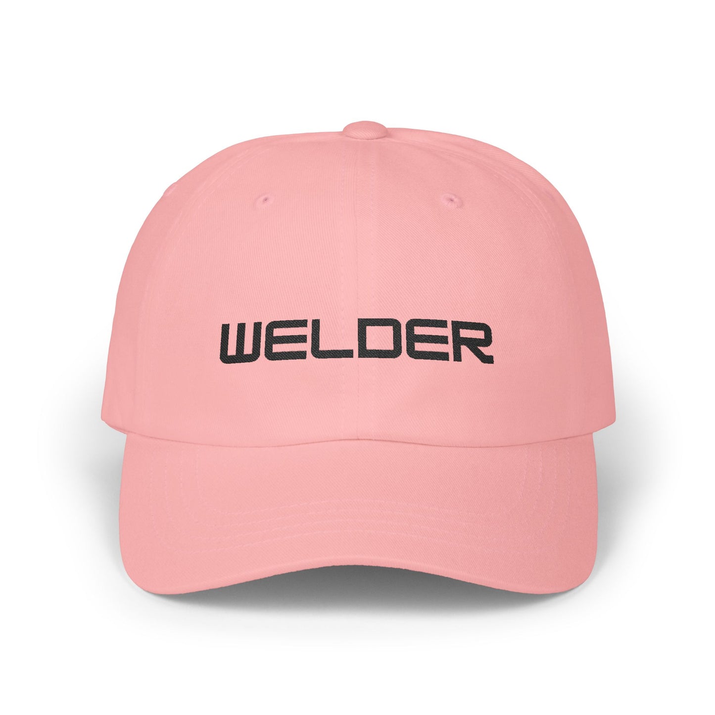 Welder Dad Cap - Black Embroidered Lettering