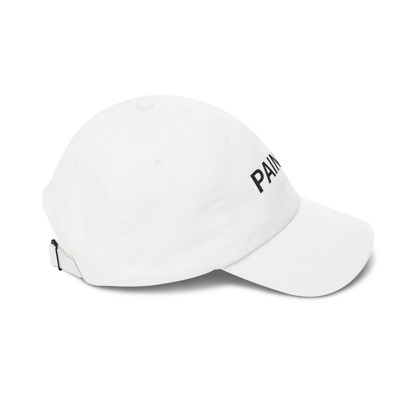 Painter Dad Cap — Embroidered Black Thread