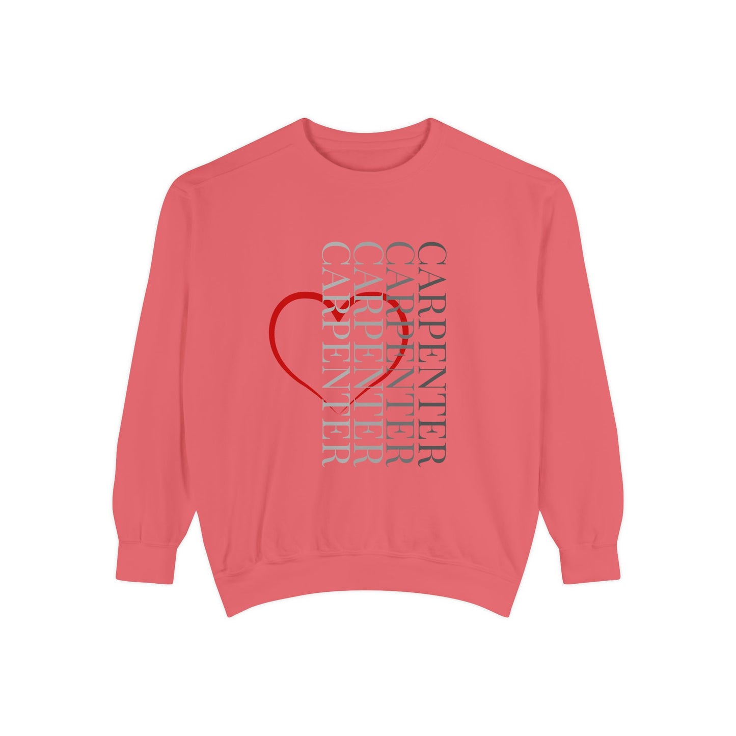 Vertical Carpenter Heart Sweatshirt