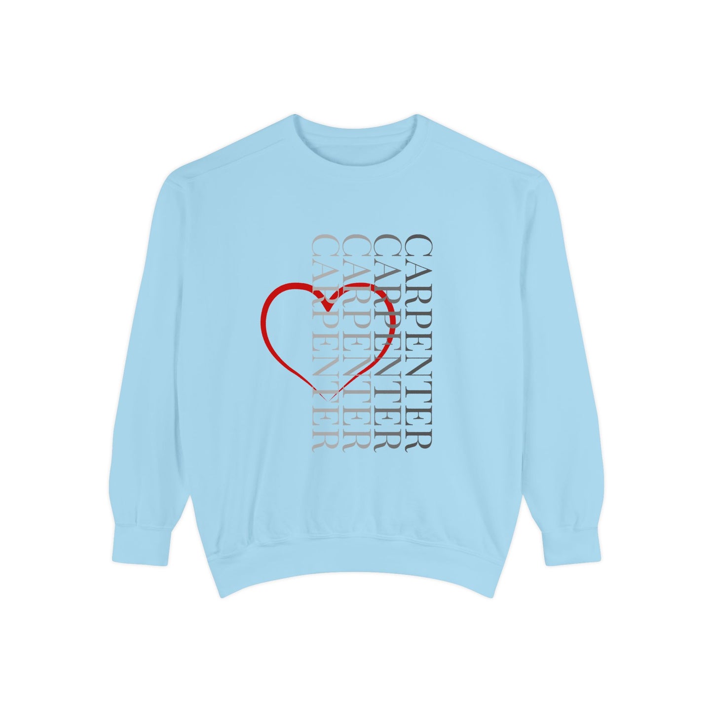 Vertical Carpenter Heart Sweatshirt