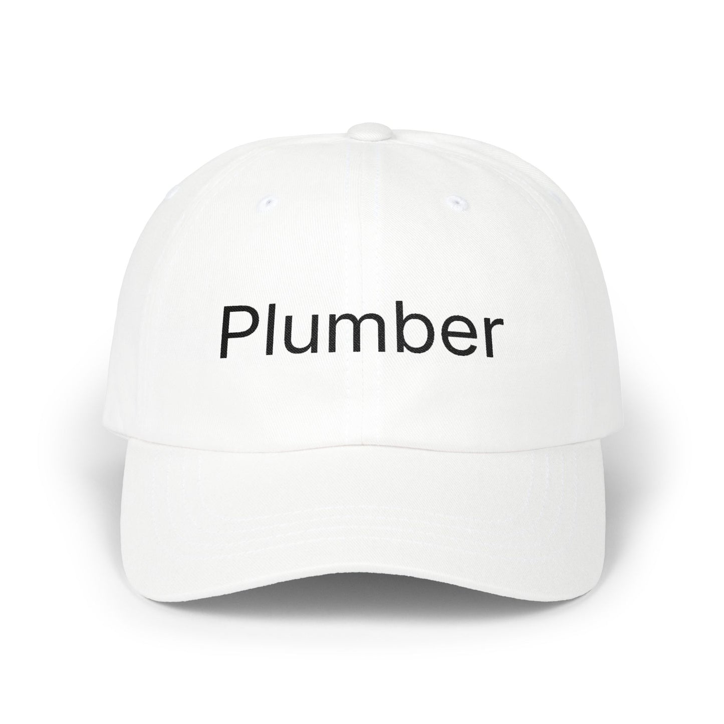 Plumber Embroidered Dad Cap