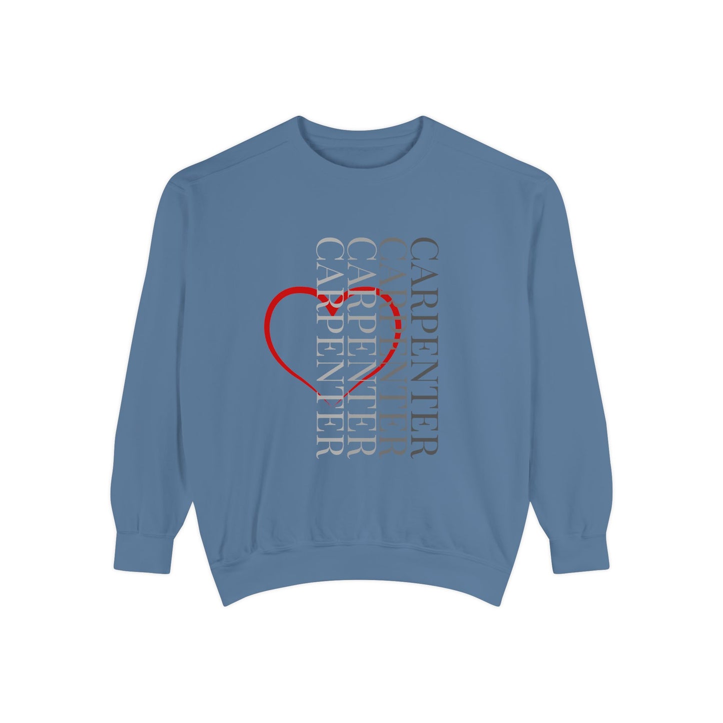 Vertical Carpenter Heart Sweatshirt