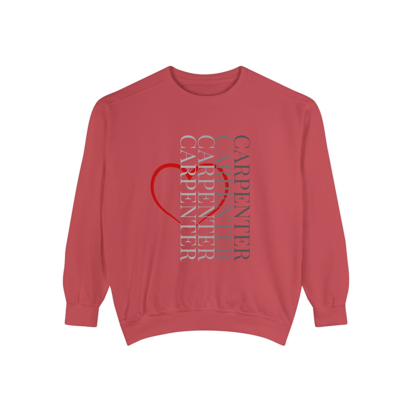 Vertical Carpenter Heart Sweatshirt