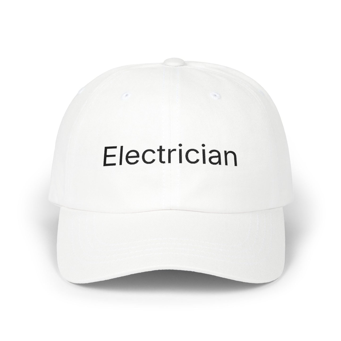 Electrician Embroidered Dad Cap